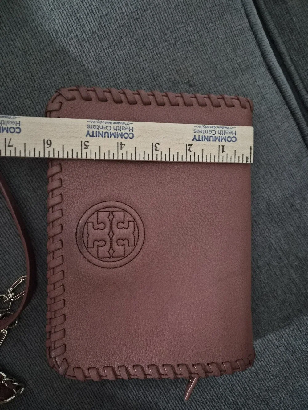 Tory Burch interwoven leather picture